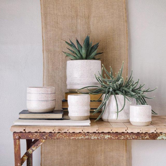 White Sand Planters — covet & ginger