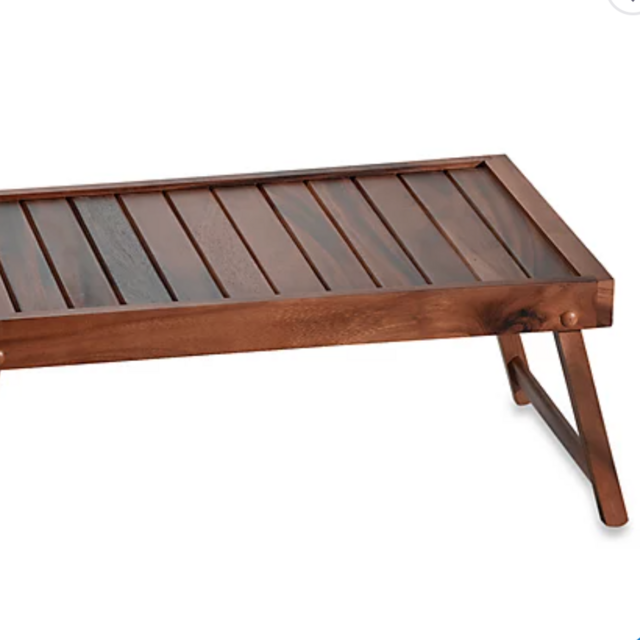Acacia Wood Bed Tray