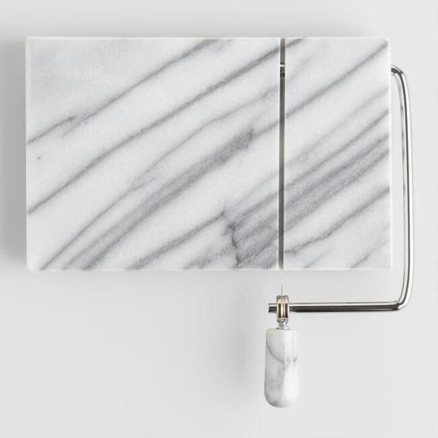 White Marble Cheese Slicer