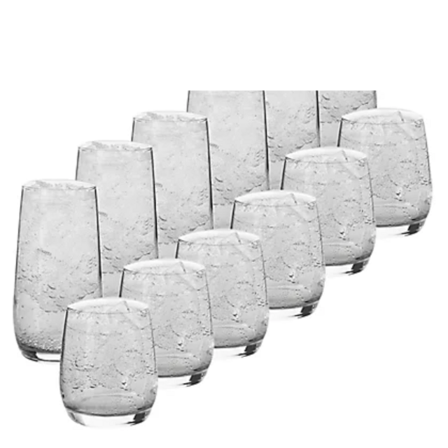 Our Table™ Curve Drinking Glasses (Set of 12)