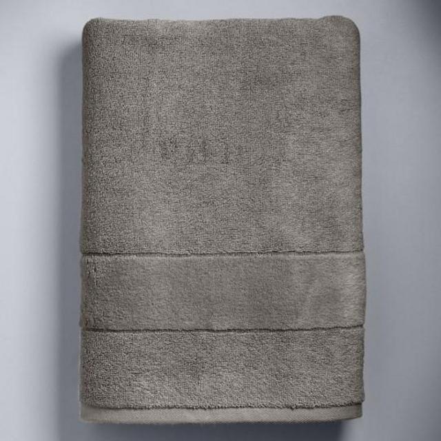 Simply Vera Vera Wang CHARCOAL Turkish Cotton Bath SHEET