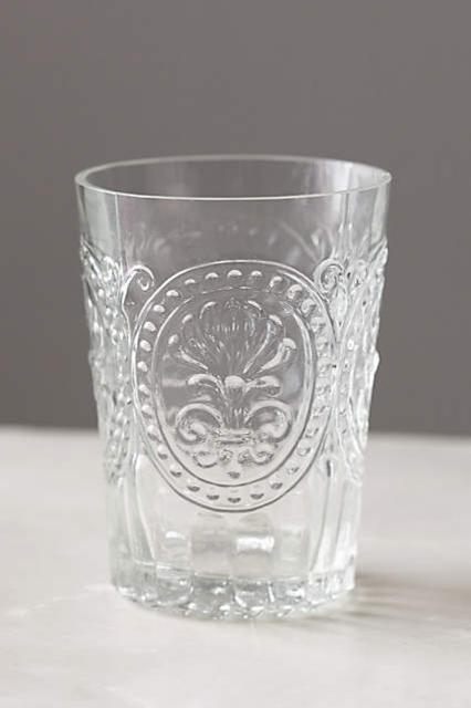 Fleur-De-Lys Juice Glass