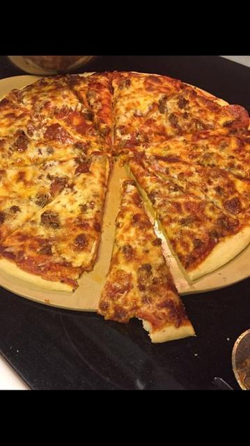 NaturalStone™ 15" Pizza Stone - Beige product details page