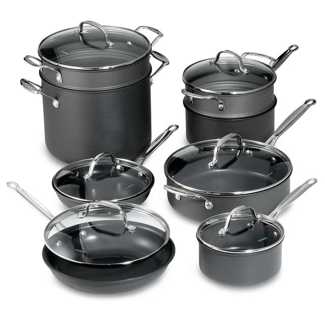 Cuisinart® Chef's Classic™ Non-Stick Hard Anodized 14-Piece Cookware Set