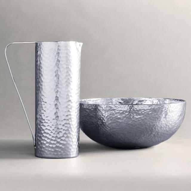 Hammered Metal Pitcher