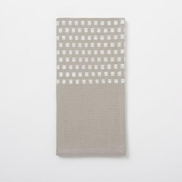Embroidered Dot Napkins