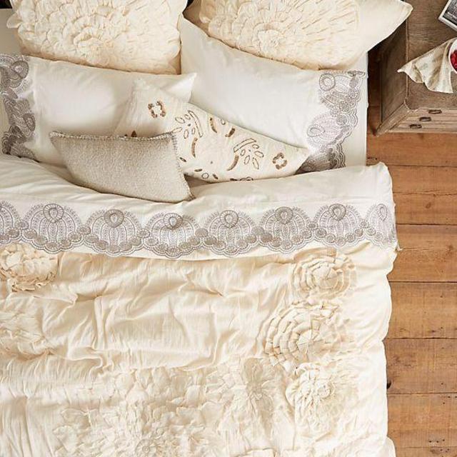 Georgina Duvet Cover - Cream - Queen