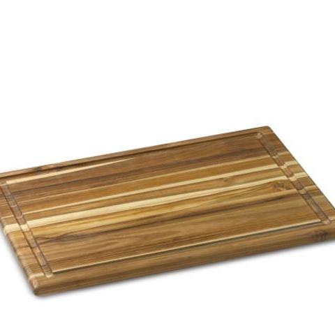 Madeira Teak Edge-Grain Carving Board