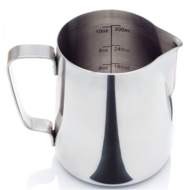 Stainless Steel Frothing Pitcher - 12 oz