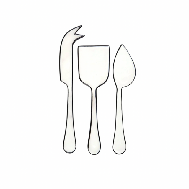 Enamel Cheese Set