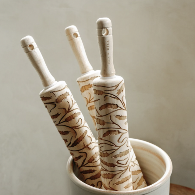 Grain Rolling Pin Set (Set of 2)