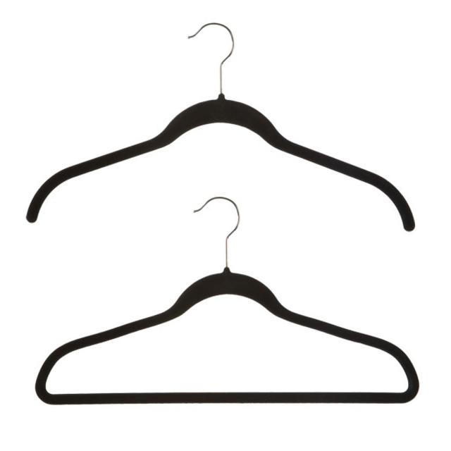 Black Huggable Hangers® - Value Pack
