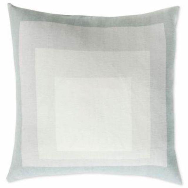 Gray Square Throw Pillow