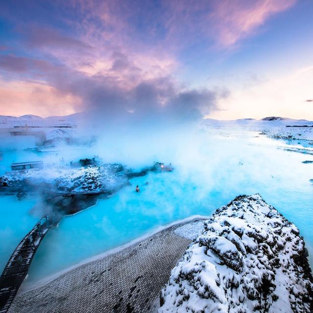 The Blue Lagoon in Iceland