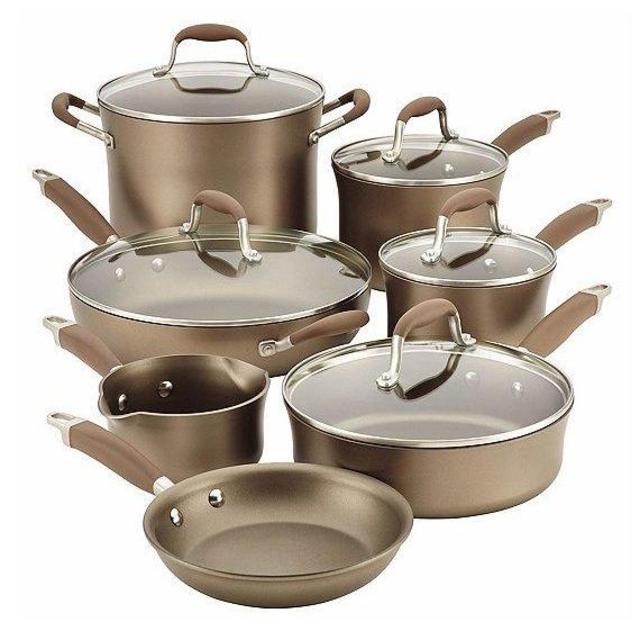 Anolon® Advanced Umber 12-Piece Cookware Set