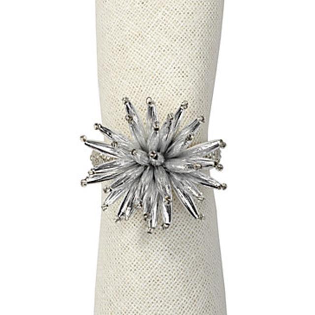 Starburst Napkin Ring - Set of 4