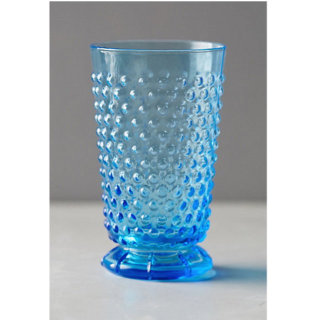 Hobnail Tumbler in Turquoise