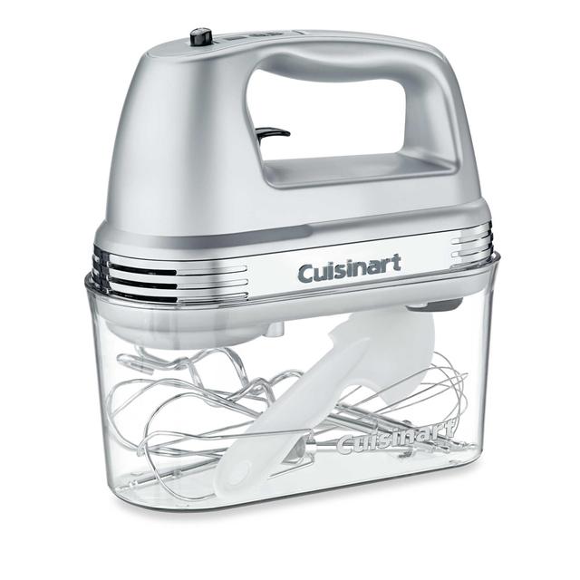 Cuisinart® 7-Speed Electric Hand Mixer In Brushed Chrome With Storage Case