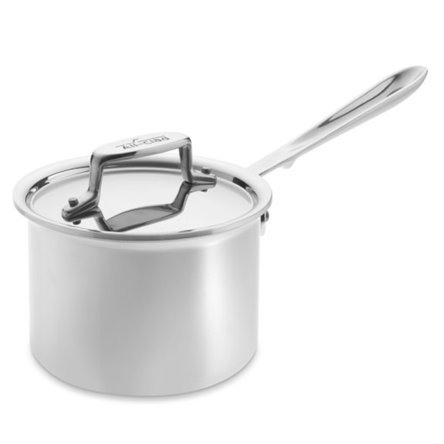 All-Clad d5 Stainless-Steel Saucepan, 2-Qt