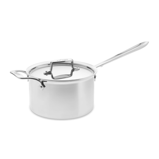 All-Clad d5 Stainless-Steel Saucepan, 4-Qt