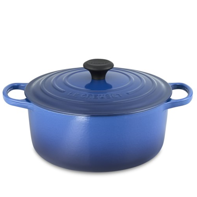 Le Creuset Signature Round Dutch Oven, 5 1/2-Qt., Lapis