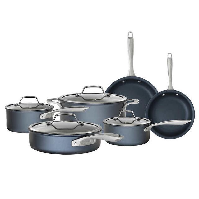 Bialetti Sapphire Nonstick 10-piece Cookware Set