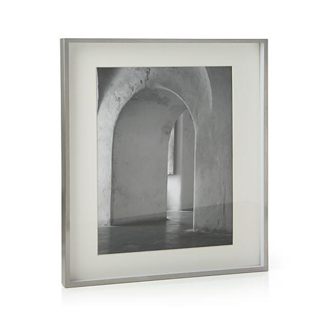 Brushed Silver 11x14 Picture Frame