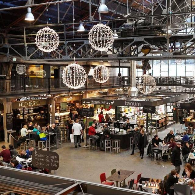 Lunch at Mathallen Food Hall