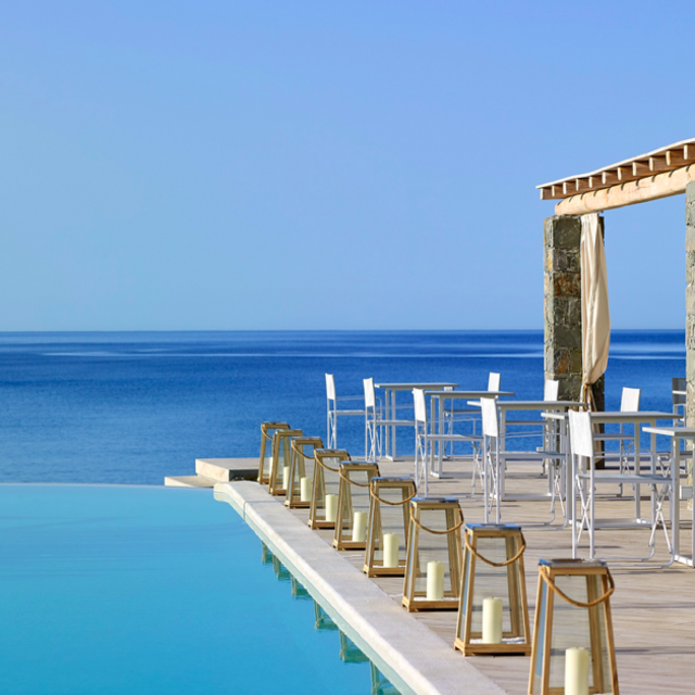 Poolside Lunch @ Artemis, Milos