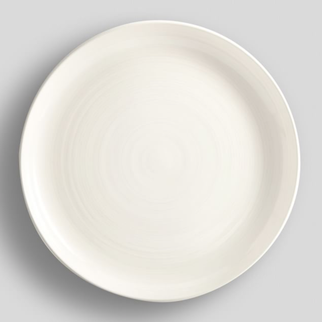 Joshua Dinner Plate, Set of 4, Ivory White