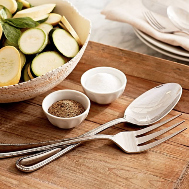 Beaded 2-Piece Serving Set