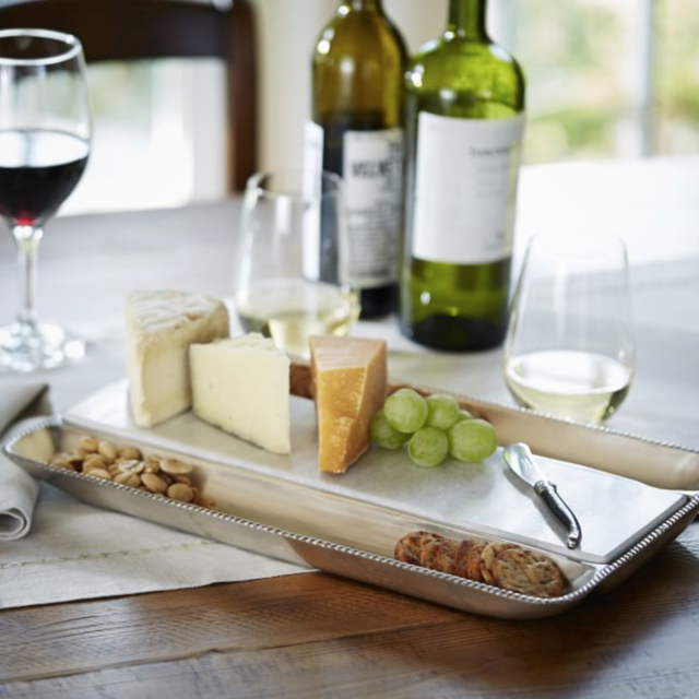 Antique Silver Cheese Tray