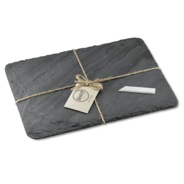 Brooklyn Slate Cheese Board, Grey, 10" x 14"