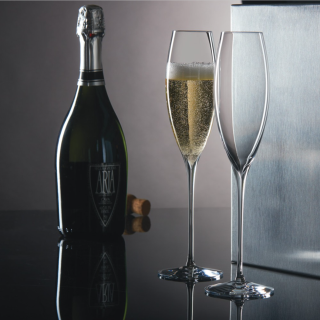 Elegance Champagne Classic Flutes, Pair