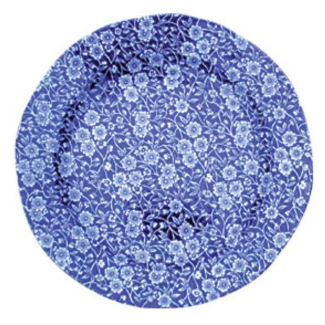 BURLEIGH-Blue Calico Lunch Plate