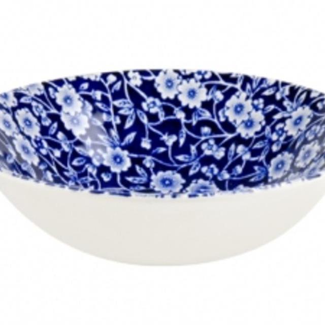 BURLEIGH-Blue Calico Cereal Bowl