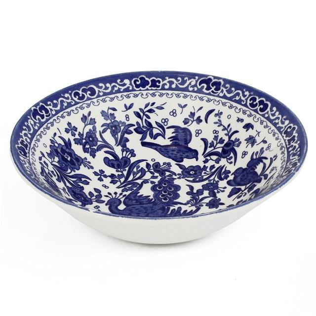 BULEIGH-Blue Regal Peacock Cereal Bowl