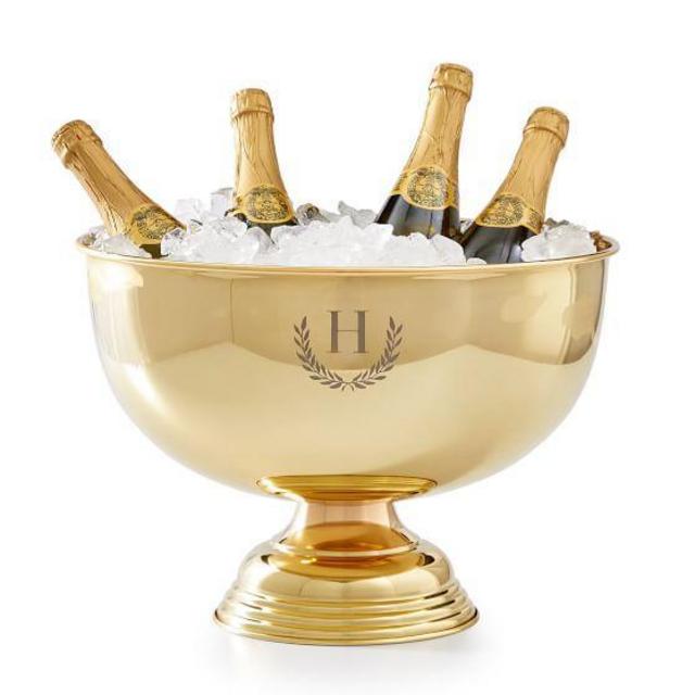 Celebration Monogrammed Wine Bucket