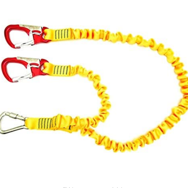 KONG, Elastic Tether EVO Double - Yellow