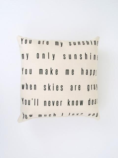 You Make Me Happy Decorative Pillow
