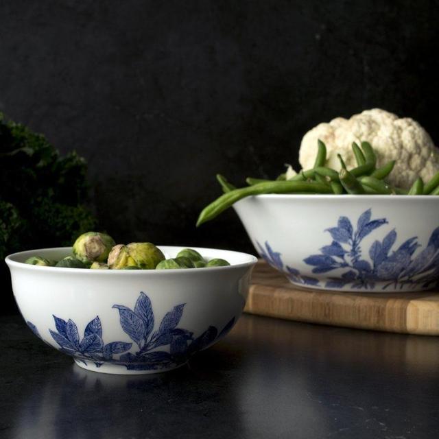 Arbor Blue Serving Bowl