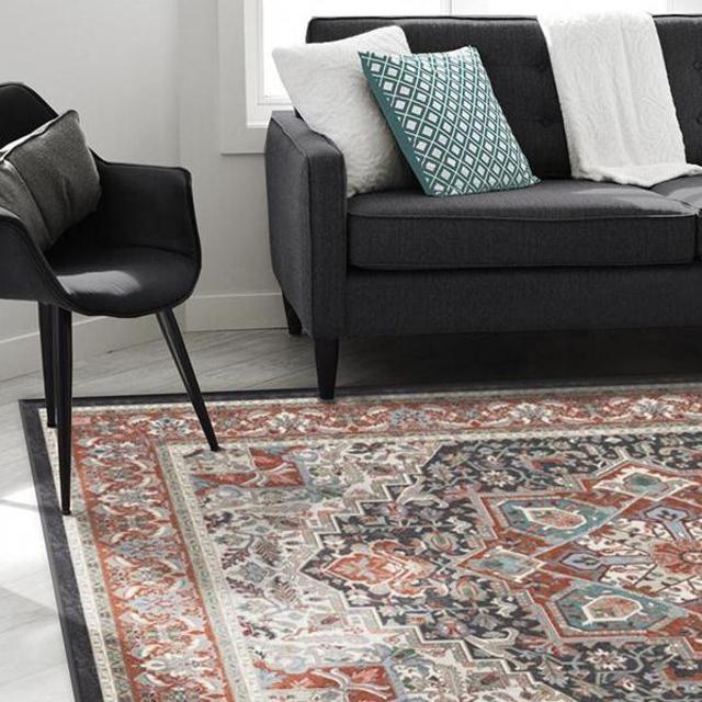 Ruggable 8’x10’ Hendesi Heriz Garnet Rug