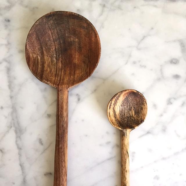 Mango Wood Round Spoons