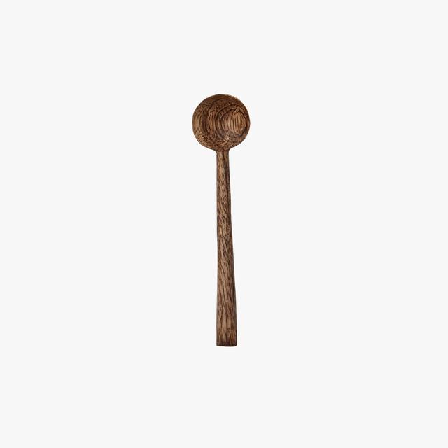 Mango Wood Round Spoon: Small