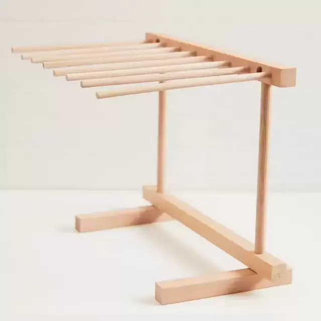 Italian Beechwood Collapsible Pasta Drying Rack