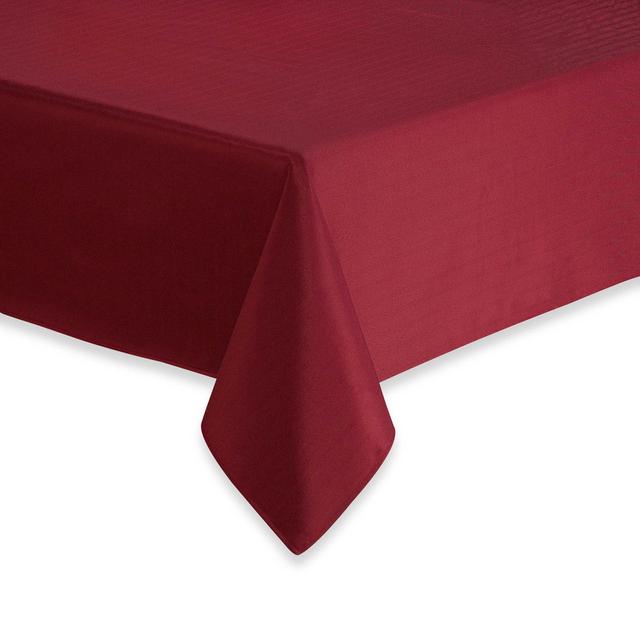 Windsor Stain Resistant Tablecloth - Gold & White