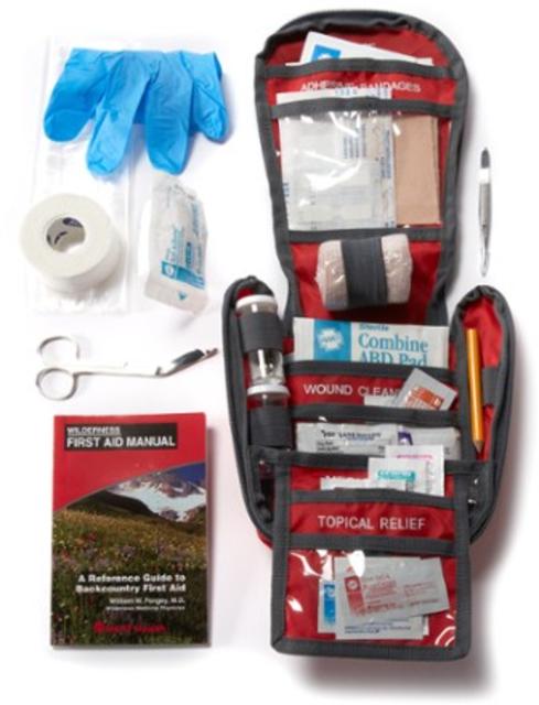 REI   Backpacker Multiday First-Aid Kit