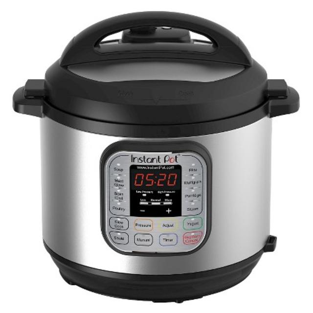 Instant Pot 7-in-1 Pressure Cooker 6 qt - Stainless Steel
