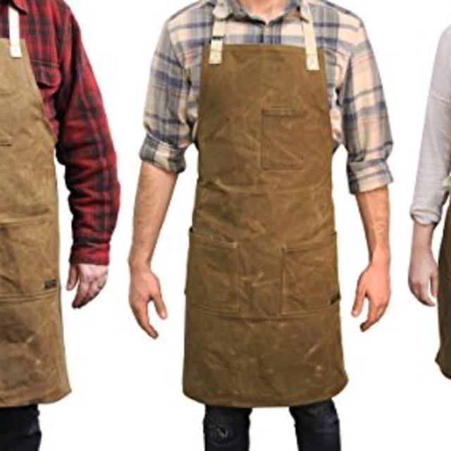 Readywares Waxed Canvas Utility Apron (Tan)
