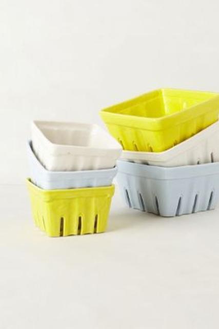 Farmers Market Basket, Small Square